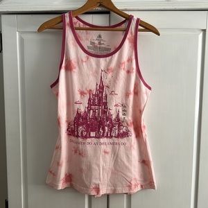 NWT Disney Parks Princess Castle "Dreamers do as Dreamers Do" Tank Top SMALL